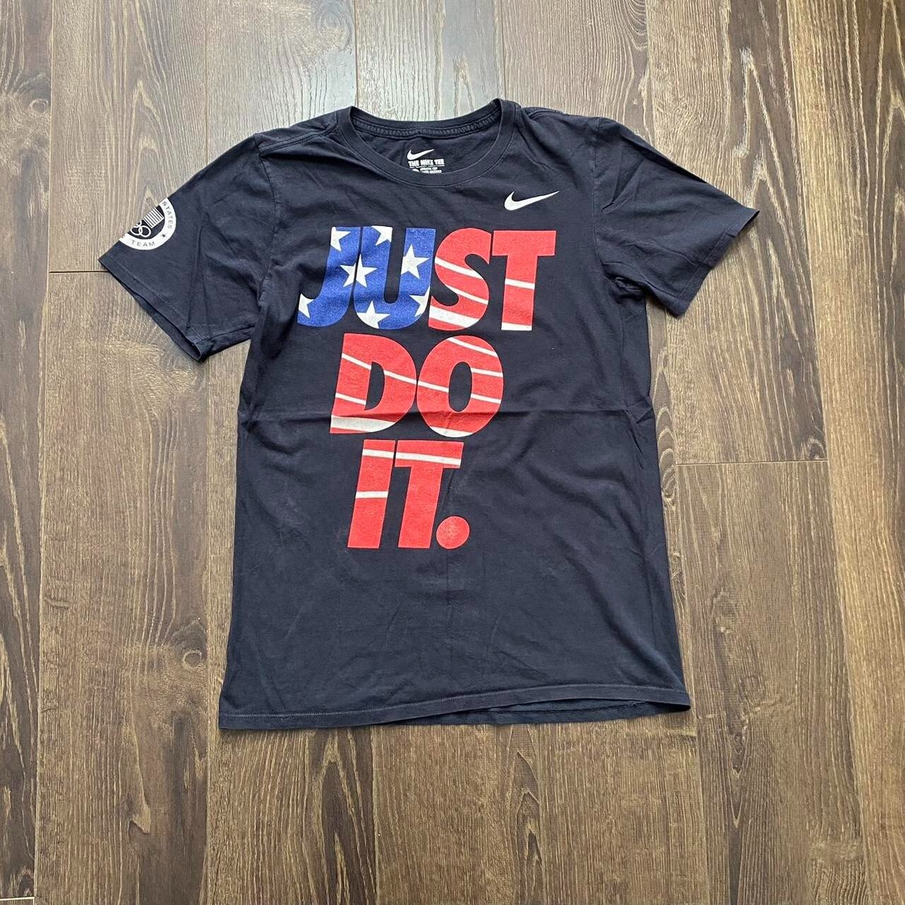 Retro Nike USA Olympic Team Promo Tee Size S  