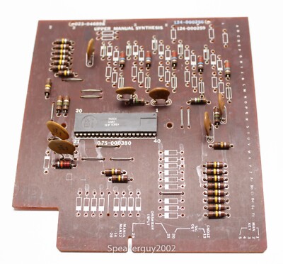 Hammond Organ Upper Manual Synthesis Circuit Board -- CS4