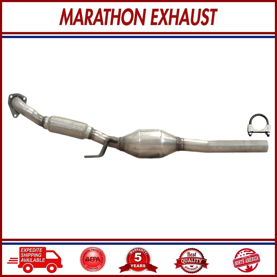 Front Catalytic Fits: 1998-2004 Volkswagen Beetle| Golf| Jetta 1.9L Turbocharged - Image 4 of 4