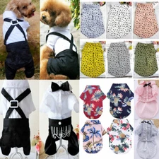 Pet Puppy Dog Formal Dress Suit Chihuahua Dog Four-legged Clothes Pet Supplies⇘