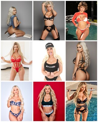 Dan Dangler Glamour Model / Pornostar 90x 6x4 Fotos/Bilder Konvolut
