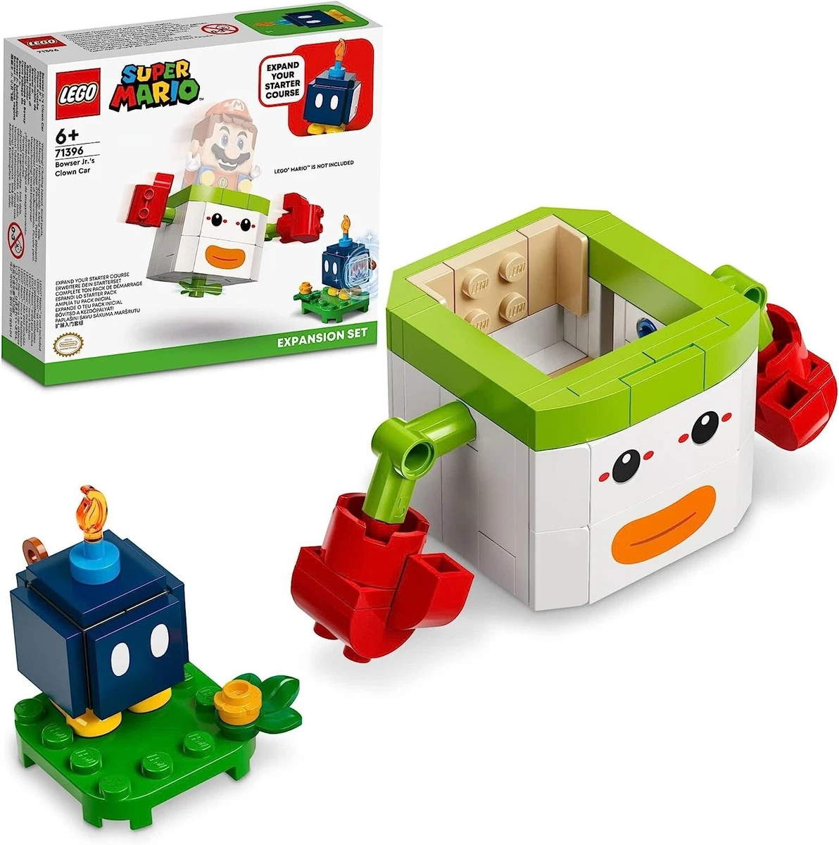 LEGO Super Mario Bowser Jr. s Clown Car Expansion Set 71396