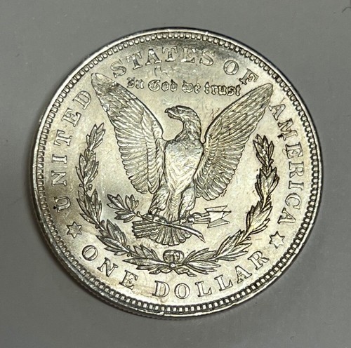 1921 Morgan Dollar Hot 50 Variety VAM 3E Pitted Reverse Brilliant Uncirculated - Picture 2 of 3