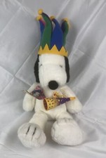 Macys Exclusive It's Snoopy Time 25" Plush Toy Peanuts Christmas New Years NWT