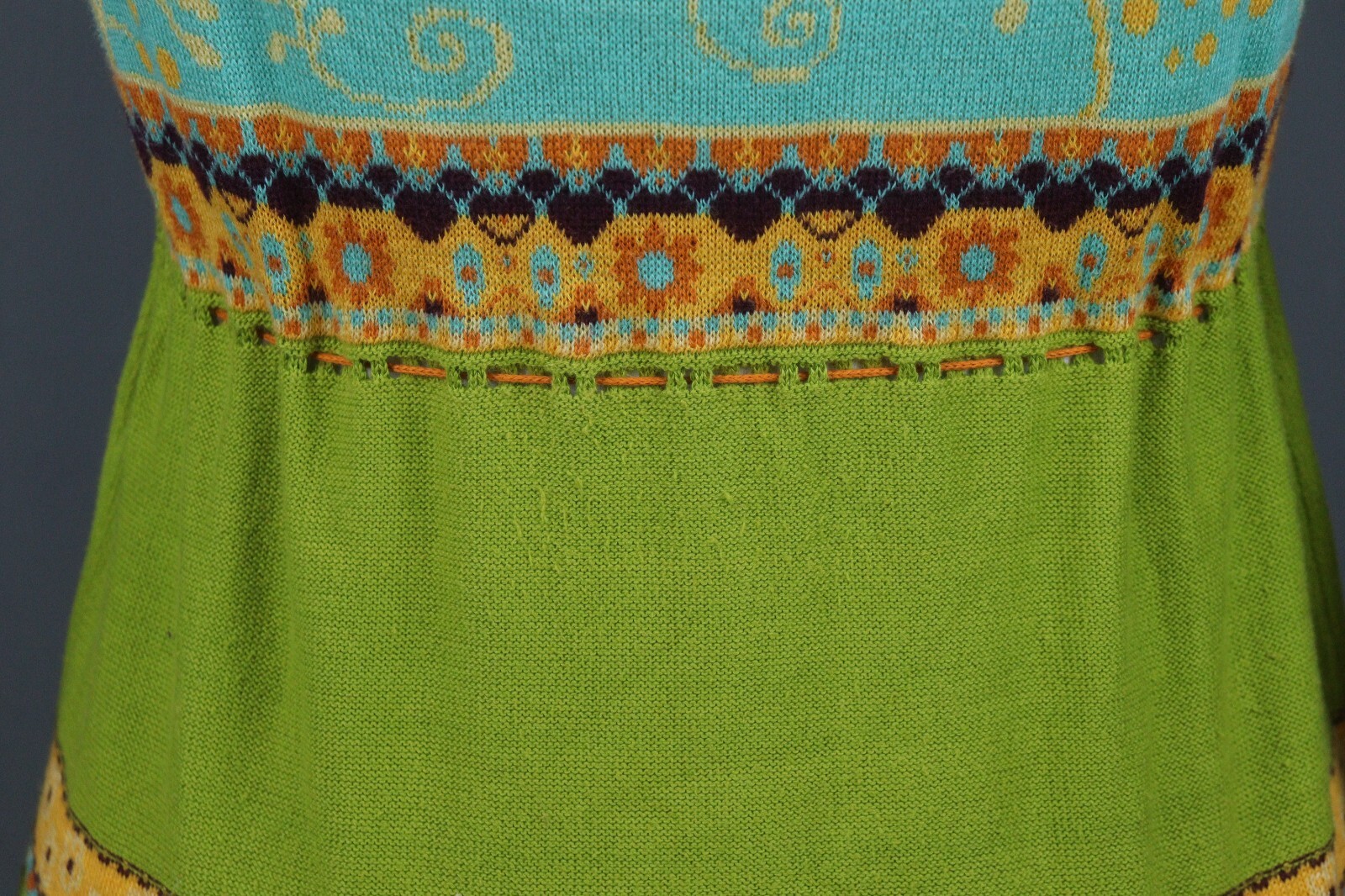 IVKO Multicolor Geometric Pattern Sleeveless Top … - image 19