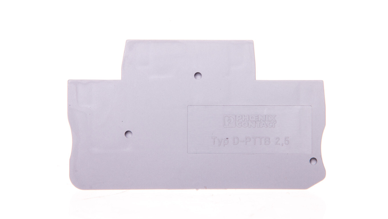 End wall 2.2x68mm gray D-PTTB 2.5 3211634 /50pcs/ /T2UK