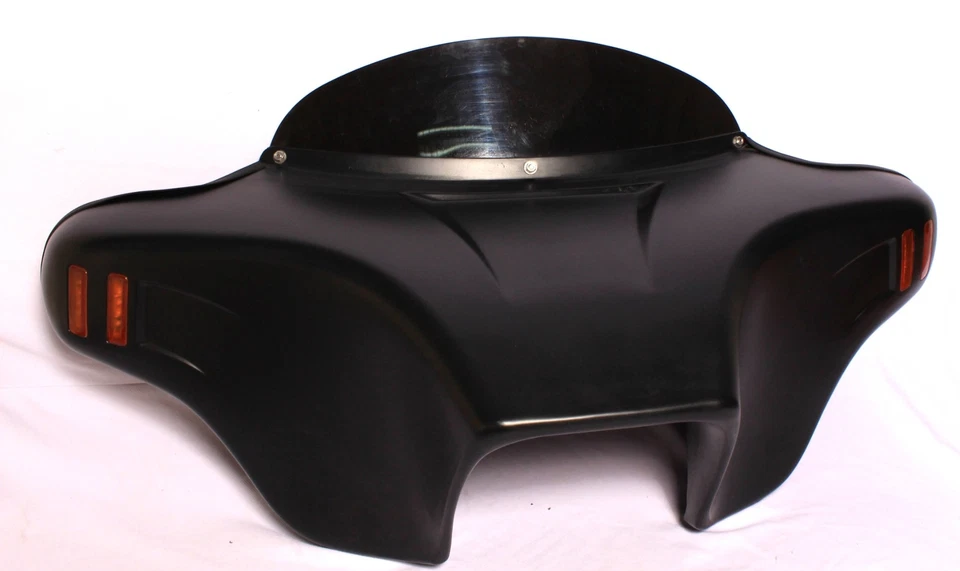 Carenado de murciélago parabrisas LED para Suzuki VL1500LC Intruder 1998-2004 ABS 2DIN Foto 4 de 4