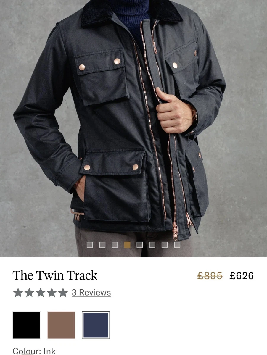 Twin track shop jacket