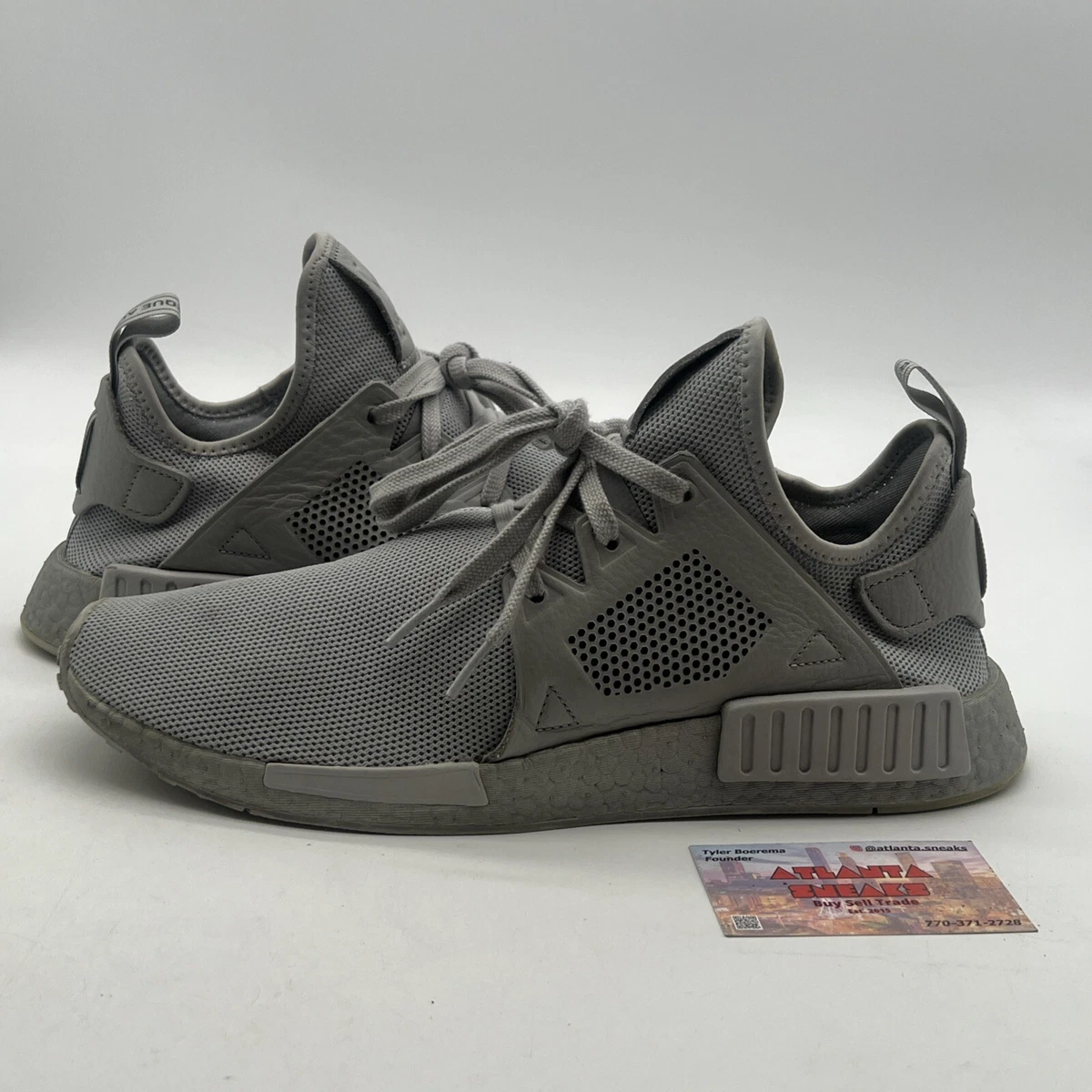 Adidas Men\'s Size 6.5 NMD_XR1 Triple Grey Sneakers Shoes BY9923 Adidas NMD_XR1 Triple Grey for sale | eBay main image 2