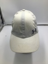 Under Armour Women  s White Adjustable Polyester Blend Running Cap H9