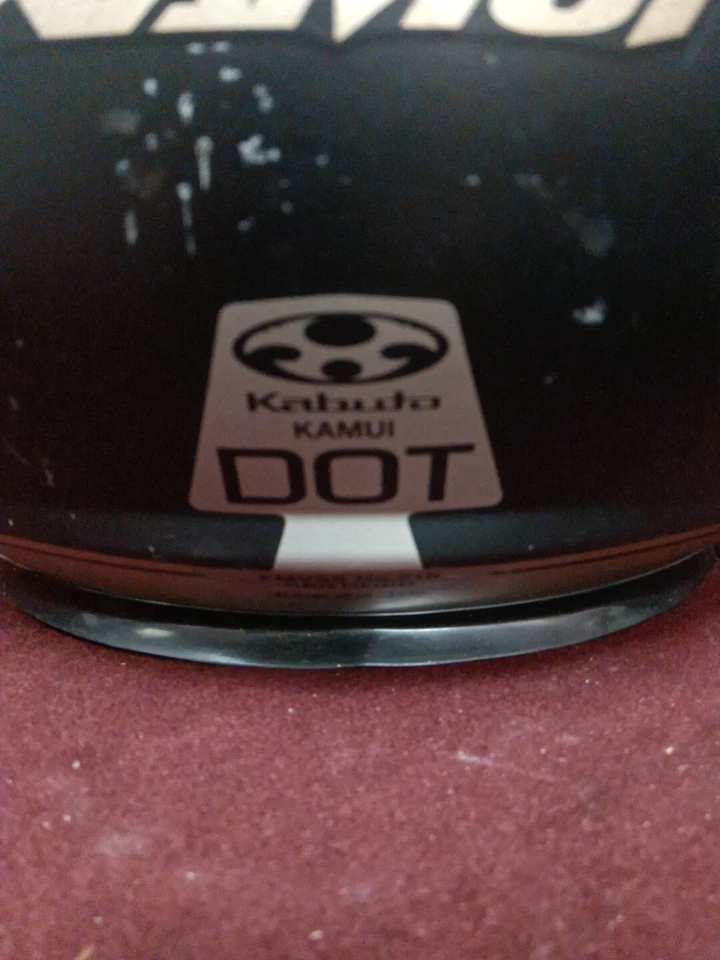 Б/у мотоциклетный шлем Kabuto Kamui средний - Изображение 4 из 4