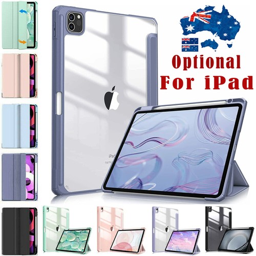 Smart Case Cover For Ipad 9th 8th 7th Gen Mini 6 Air 4 5th Pro 11 Pencil Holder Ebay