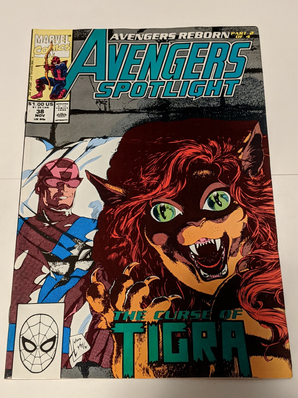 Avengers Spotlight 31 April 1990 Marvel Comics eBay