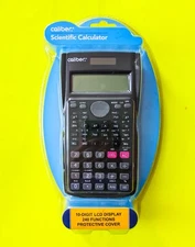 Caliber Scientific Calculator 240 functions 10-Digit LCD Display