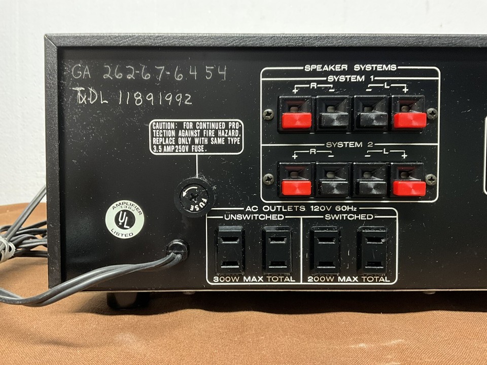 Marantz Model 1090 Console Stereo Amplifier | eBay