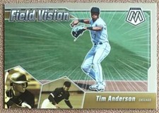 2021 Panini Mosaic Field Vision Tim Anderson Chicago White Sox #FV2