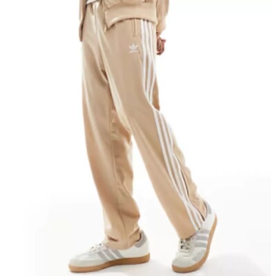adidas Originals Track Pants Mens Small AdiColor Firebird Magic Beige IY9894