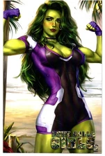 Duty Calls Girls #2 CVR A Logan Cure "Beach Bod" NIce Trade Variant Ltd 100 NM-