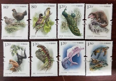 CHINA 2021-28 Wild Animal Under 1st Class State Protection Stamps Bird 重点保护野生动物