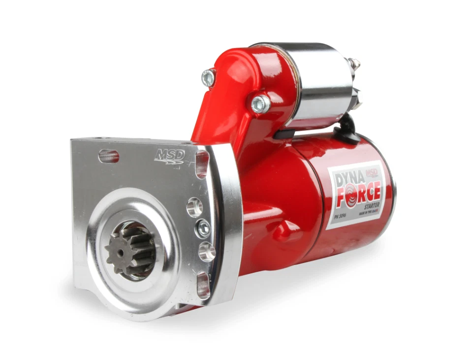 MSD DynaForce High Torque Starter Red For Chevrolet Gen III/IV LS1-LS7 SBC Foto 4 de 4