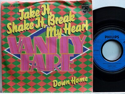 Vanity Fare -Take It,Shake It,Break My Heart /Down Home  D-1973  Philips 6006304