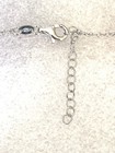 NWOT Or Paz Sterling Silver 925 Two Tone Lace Heart Pendant Made Israel PZ /au — photo 7