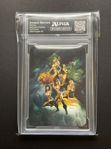 Amazon Warrior (Foil) - PCG 9 - Alpha Invest Promo - Sorcery: Contested Realm - Picture 2 of 2