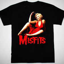 Misfits band Marilyn Monroe T-shirt Black Short Sleeve All Sizes S-5XL