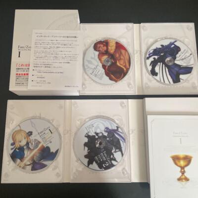 Fate Zero 1 & 2 Blu-ray Set Animate Limited Edition with Storage