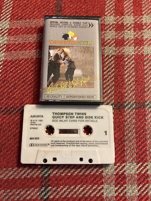 Thompson Twins - Quick Step and Side Kick Cassette Tape Album 1983 Arista