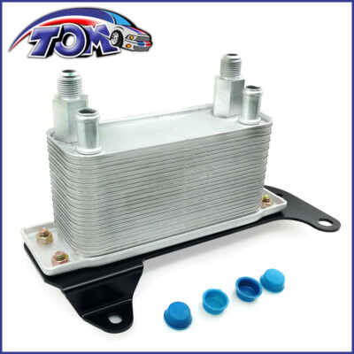  Torque Converter Transmission Oil Cooler w/ Bracket For 03-09 Dodge Ram Diesel