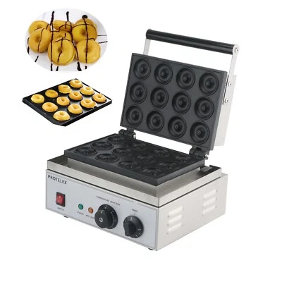 Mini Donut Maker Donutmaschine Donutmaker Waffeleisen - Bild 1 von 4