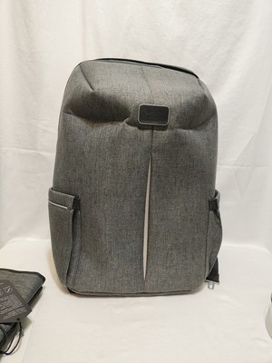 Phantom Xd Design Gray Recycled Polyester Smart Anti Theft Backpack
