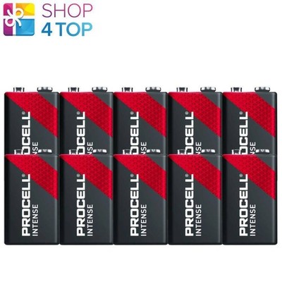 10x Duracell Procell Intense 9V Alkaline Batterien für Rauchmelder