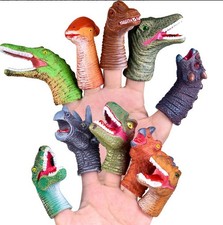 Dinosaur Fingers Dino Finger Toys Puppets Kids Birthday Party Dinosaurs Learning