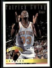 1995-96 Topps #14 Patrick Ewing Knicks Basketball Card 3202H