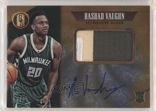 2015 Gold Standard Rookie Jersey Prime Jumbo AU /25 Rashad Vaughn #302 Auto 3c7