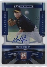 2010 Donruss Elite Extra Edition 75/100 Matt Moore #15 Auto 1c81