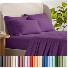 Hotel Luxury 6-Piece Sheet Set Queen, Deep Pockets