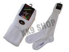 White Socks Knee Socks Uniform Brand Super Dog Free Size