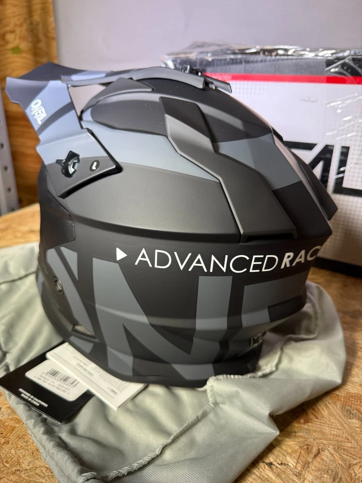 Casco O'Neal 2 SRS Slick negro/gris L - 0200-S14 *nuevo leer* Foto 4 de 4