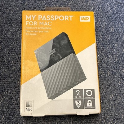 WD My Passport 1TB Black Portable Hard Drive - WDBYNN0010BBK-WESN