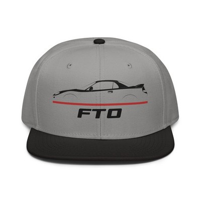 For FTO 1994-2000 Fans Cap Car Snapback Hat Birthday Gift Racing Auto Enthusiast