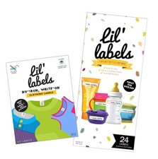 Daycare Value Pack - Write On Name Labels, Waterproof, Playful Patterns, Brig...