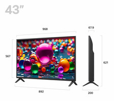 LG 43UA75006LA 43 Inch 4K Ultra HD Smart TV - 5764-1-K/L/J