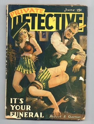 Private Detective Stories Pulp Jun 1941 Vol. 9 #1 VG