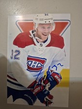 Christian Folin Montreal Canadiens 4x6 Photo Signed Autograph Habs Signature #3
