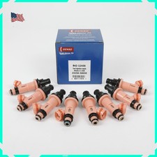8 PCS 23250-50030 Denso FUEL INJECTORS For GS400 LS400 SC400 GS430 LS430 SC430