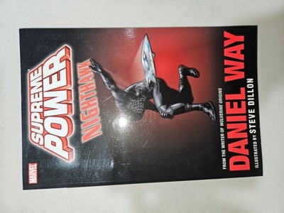 Supreme Power Nighthawk Trade Paperback Marvel Daniel Way Steve Dillon