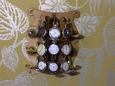 Pocket watch stand Wall Mounted Display For Up To 15 Watches ( 3D NEW DESIGN )